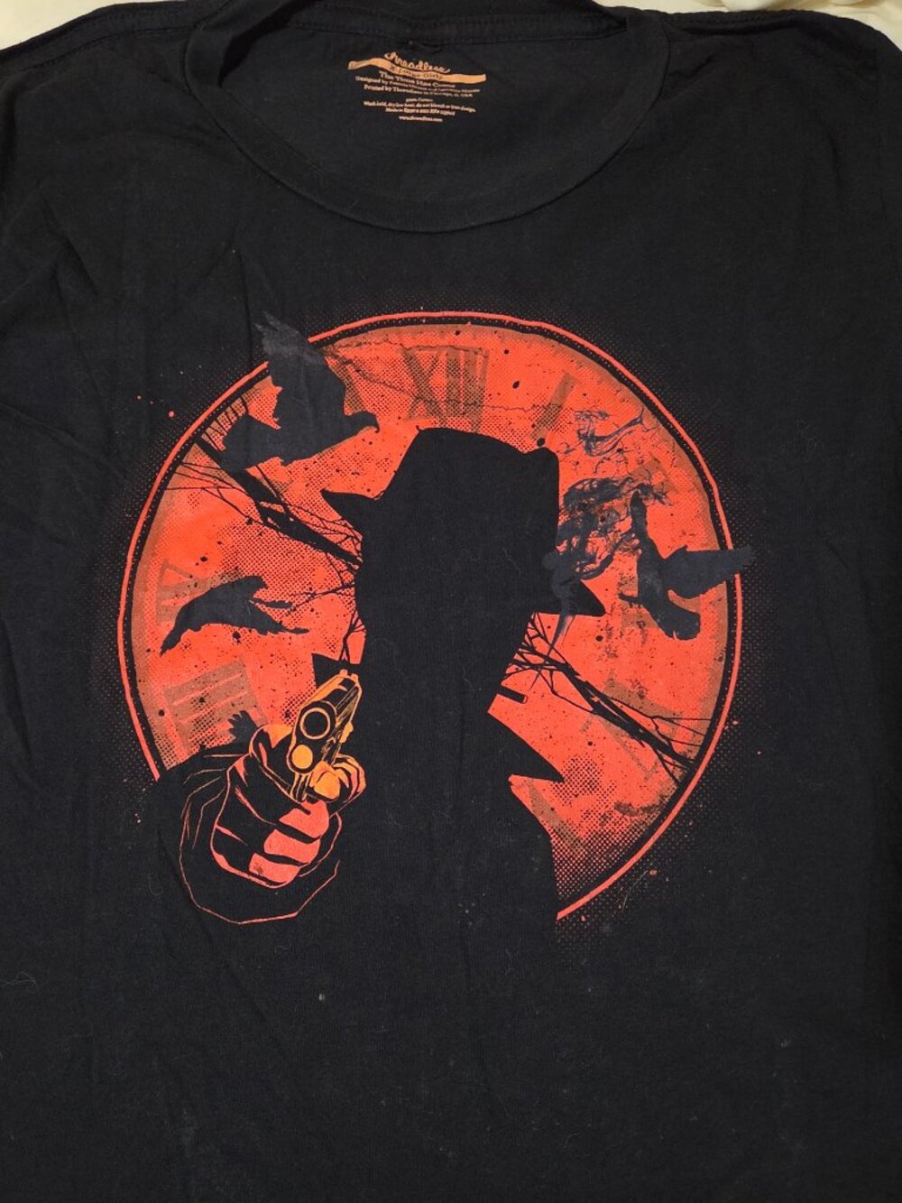"THE TIME HAS COME" THREADLESS BRAND WOMEN'S/GIRLY T-SHIRT - XL